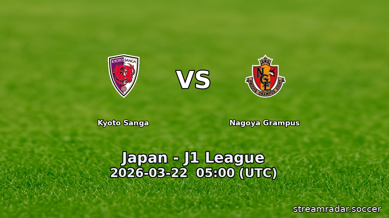 Kyoto Sanga vs Nagoya Grampus