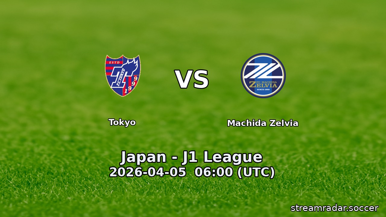 Tokyo vs Machida Zelvia