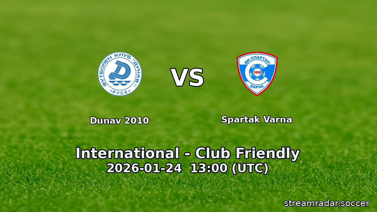 Dunav 2010 vs Spartak Varna