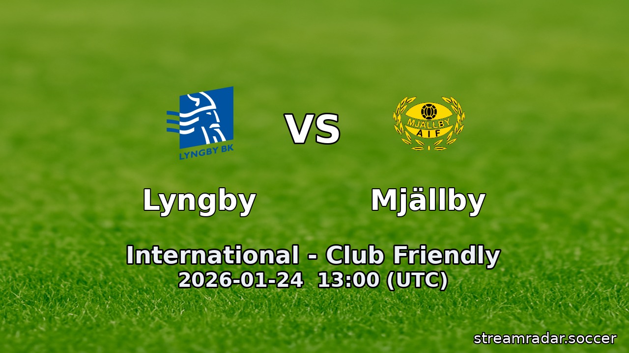 Lyngby vs Mjällby
