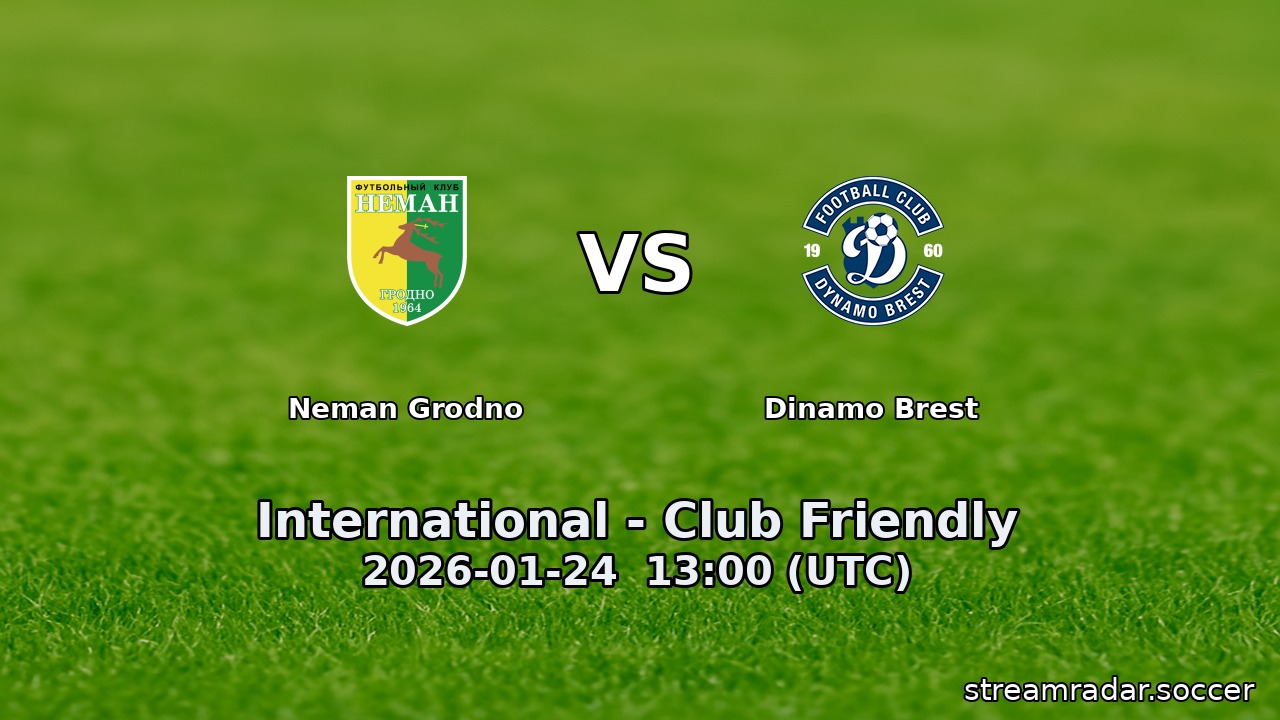 Neman Grodno vs Dinamo Brest