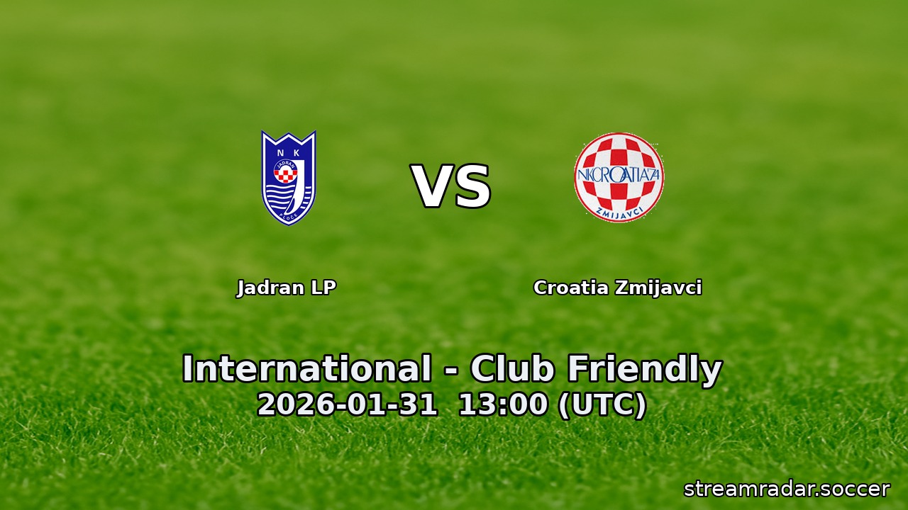 Jadran LP vs Croatia Zmijavci