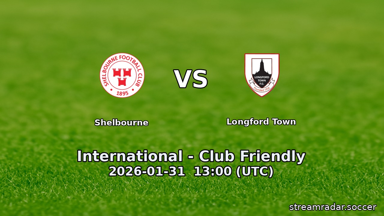 Shelbourne vs Longford Town