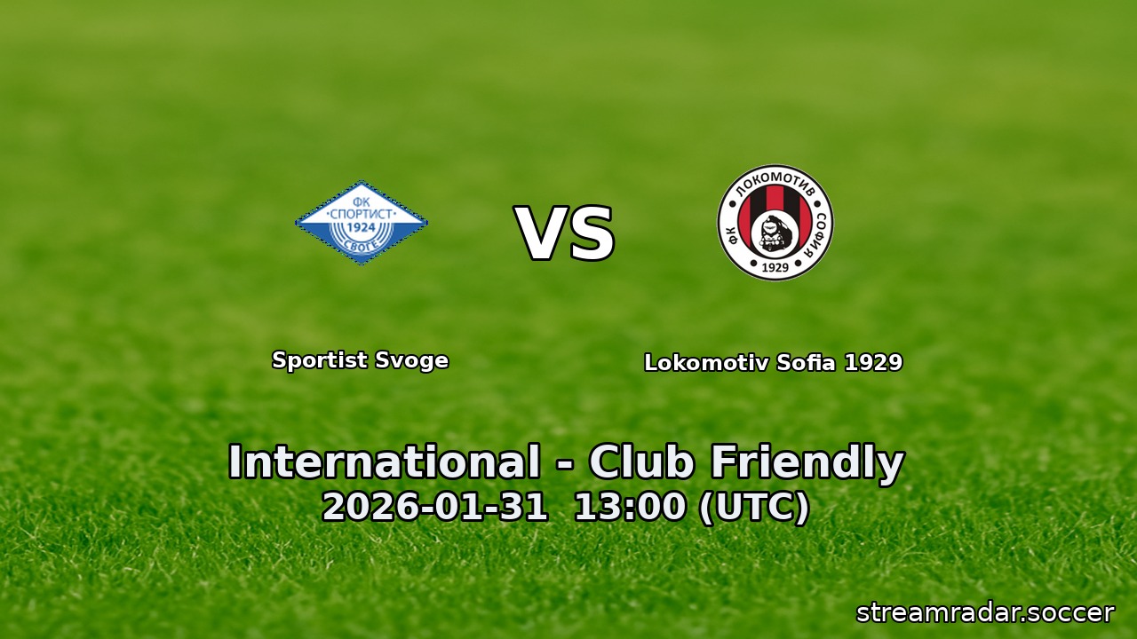 Sportist Svoge vs Lokomotiv Sofia 1929