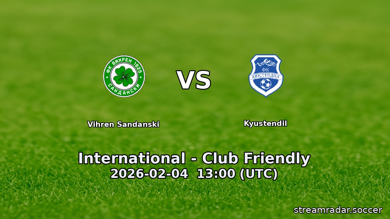 Vihren Sandanski vs Kyustendil