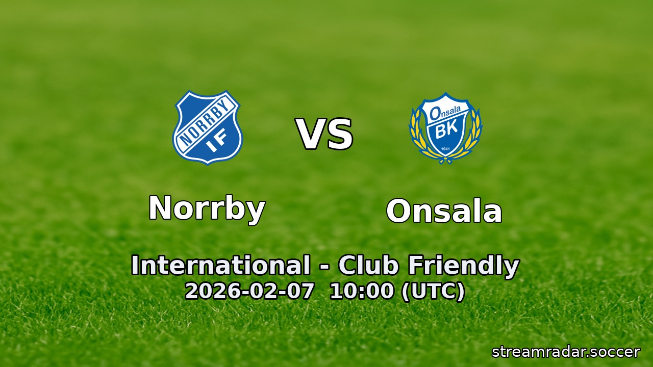 Norrby vs Onsala