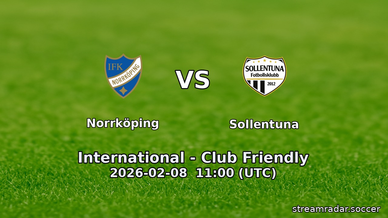 Norrköping vs Sollentuna