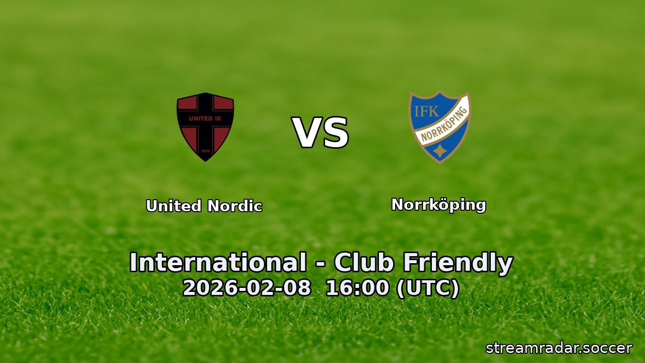 United Nordic vs Norrköping