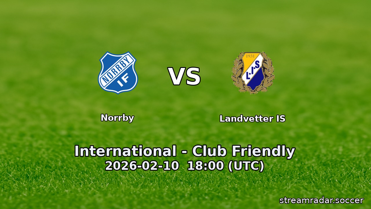 Norrby vs Landvetter IS
