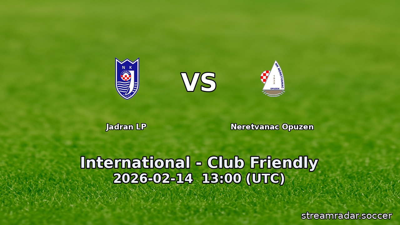 Jadran LP vs Neretvanac Opuzen