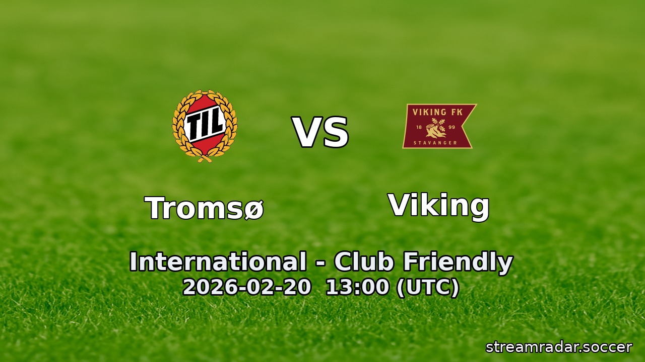 Tromsø vs Viking
