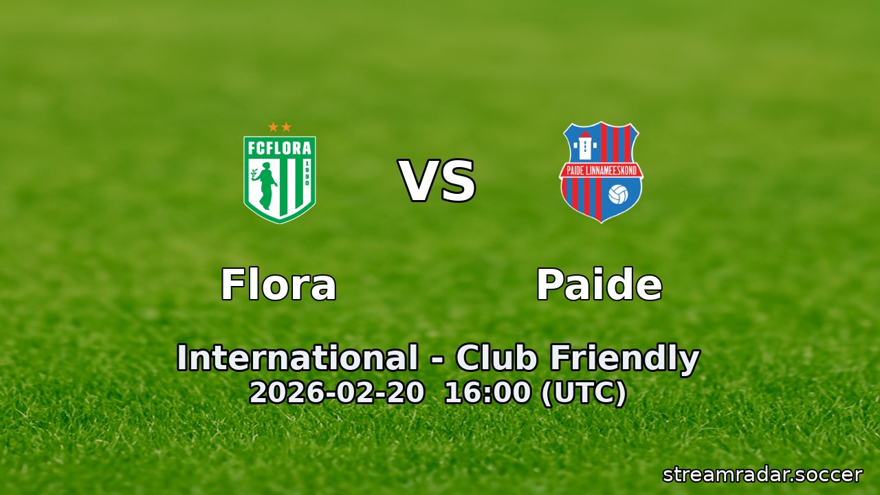 Flora vs Paide