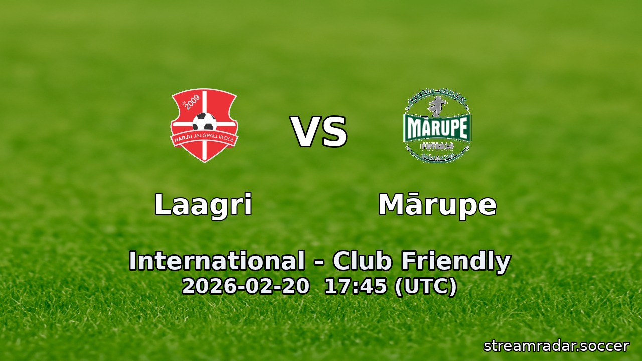 Laagri vs Mārupe