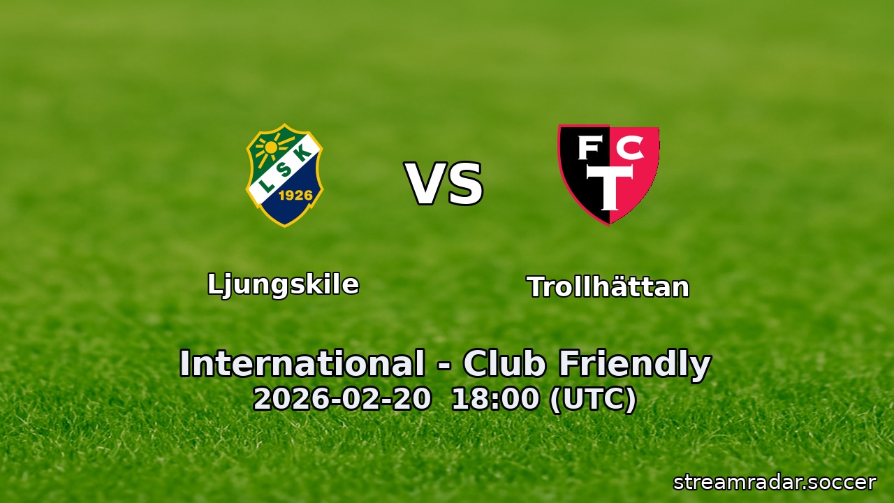 Ljungskile vs Trollhättan