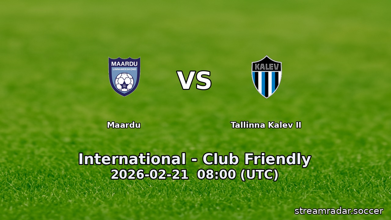 Maardu vs Tallinna Kalev II