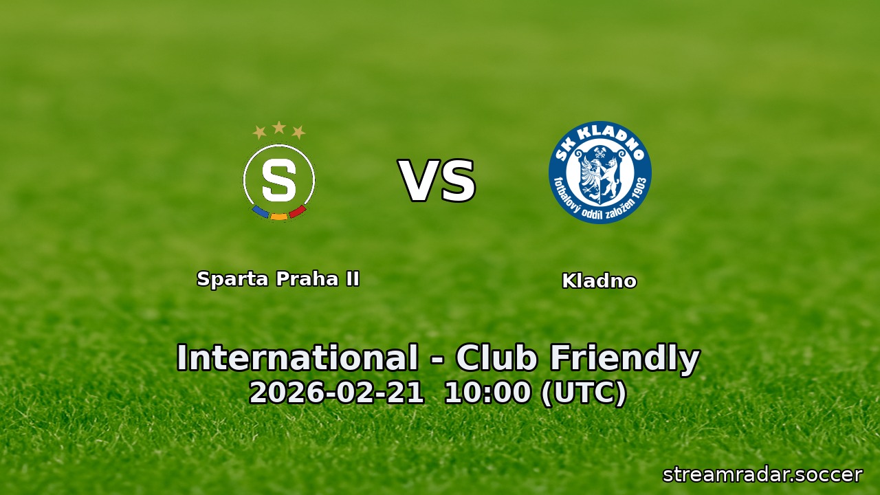 Sparta Praha II vs Kladno