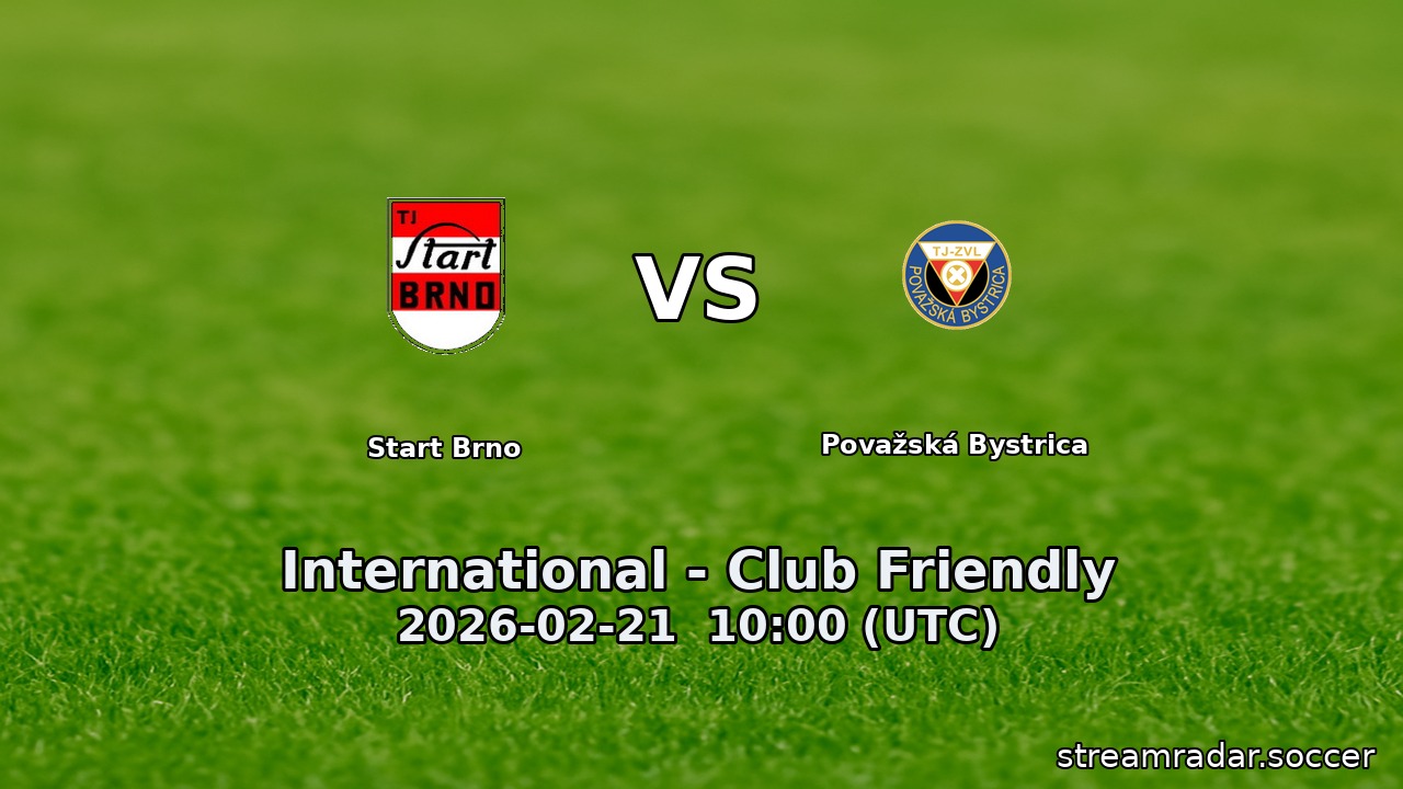 Start Brno vs Považská Bystrica