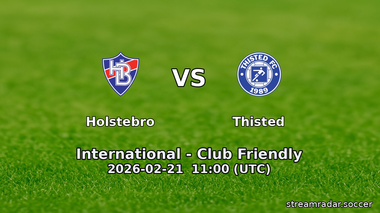 Holstebro vs Thisted