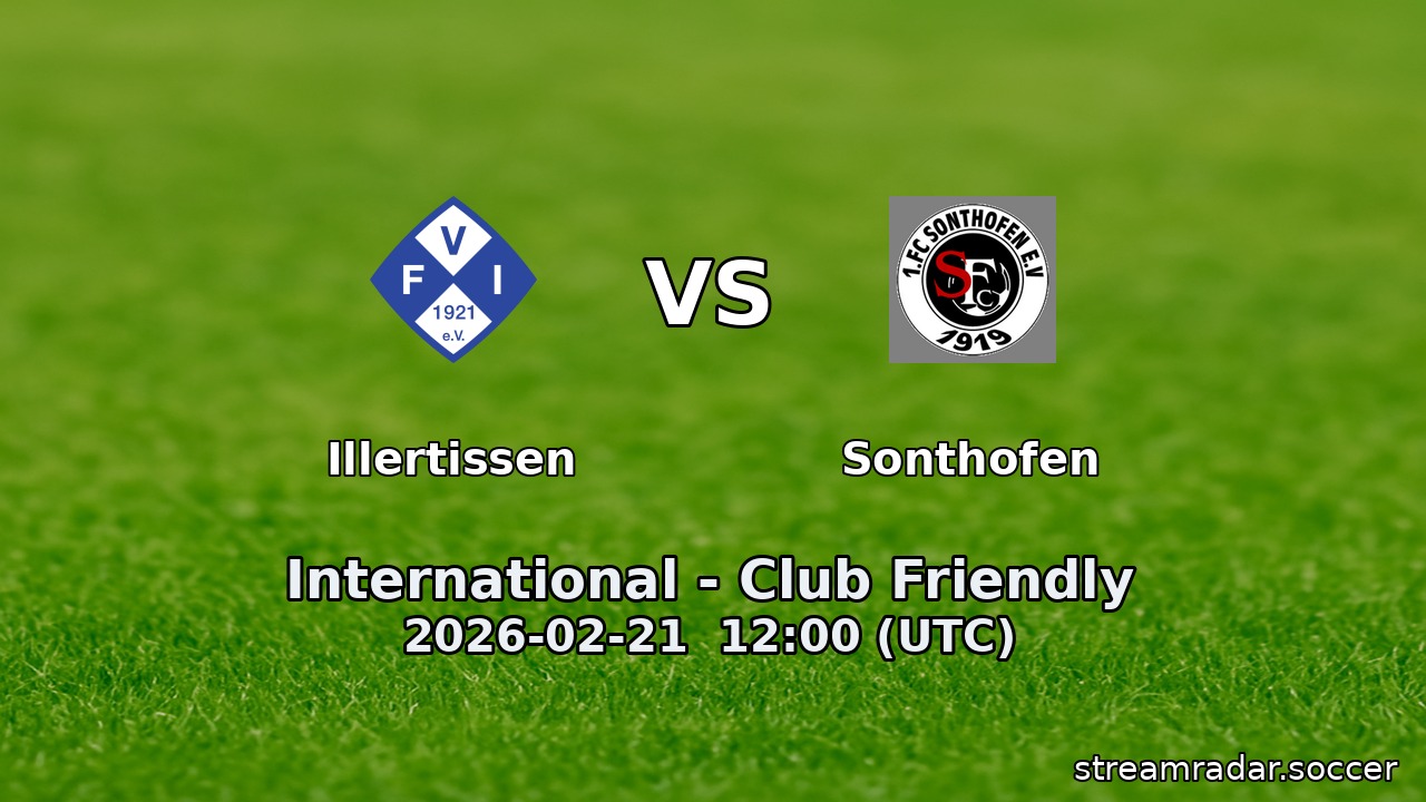 Illertissen vs Sonthofen