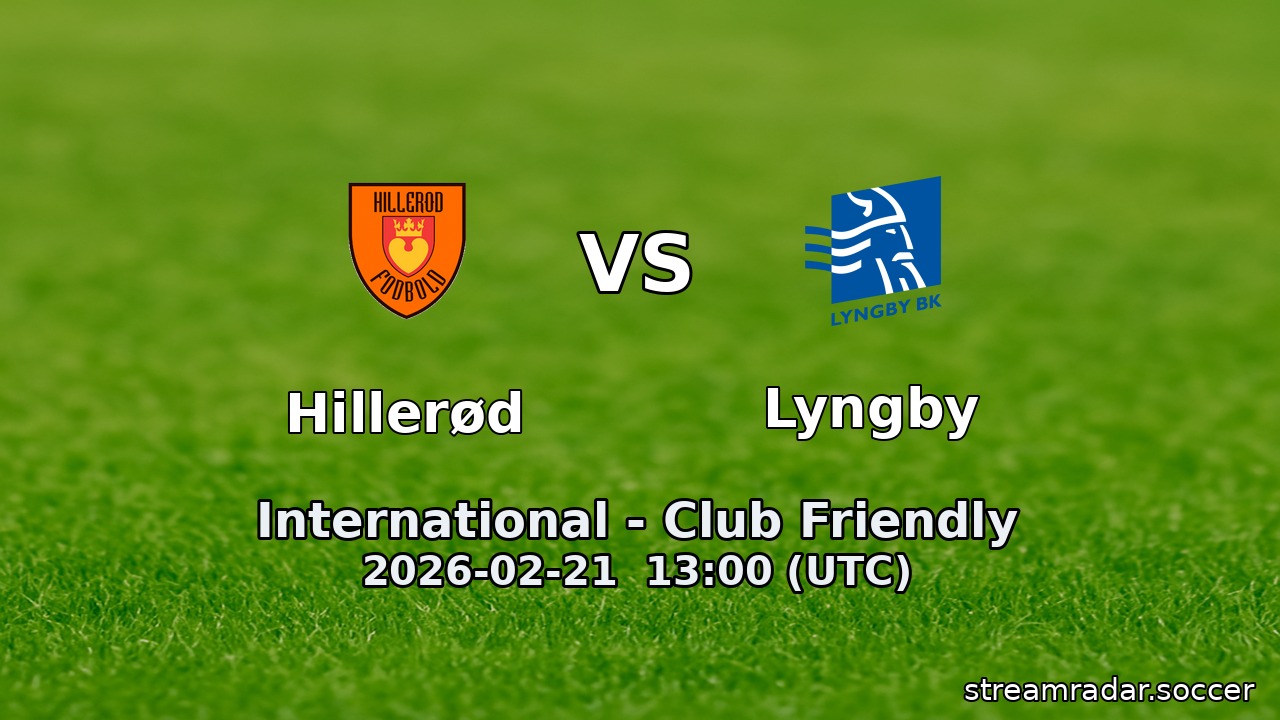 Hillerød vs Lyngby