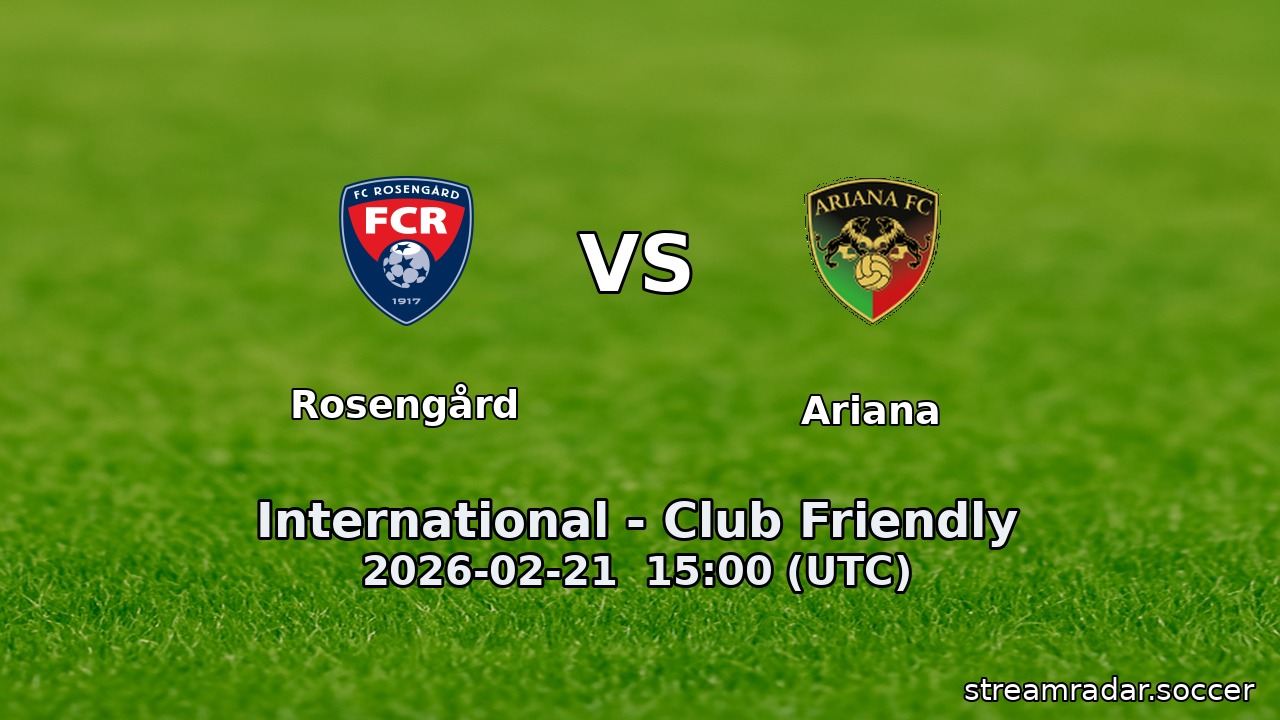 Rosengård vs Ariana