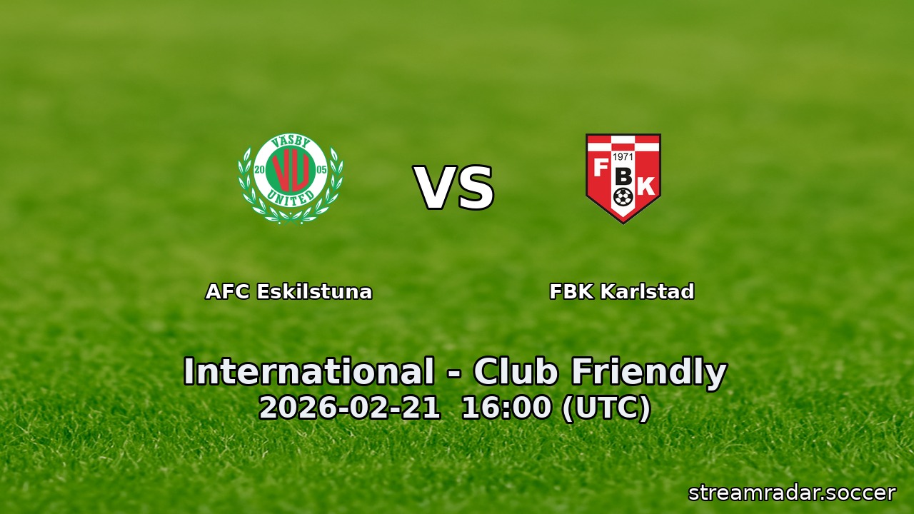 AFC Eskilstuna vs FBK Karlstad