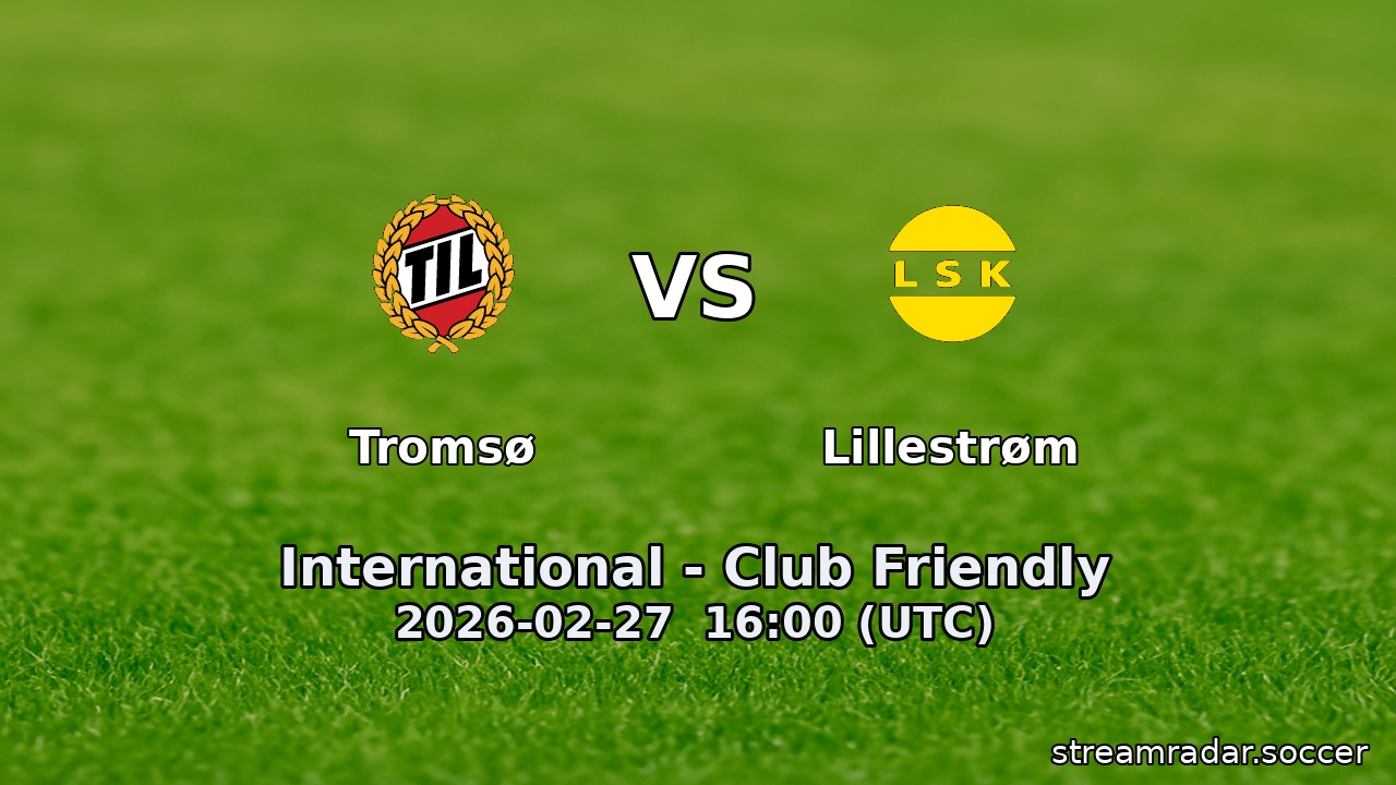 Tromsø vs Lillestrøm