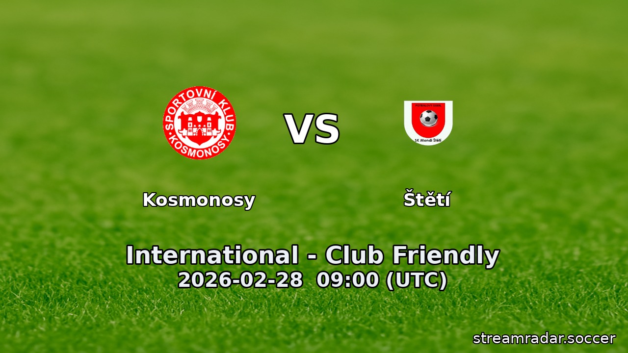 Kosmonosy vs Štětí