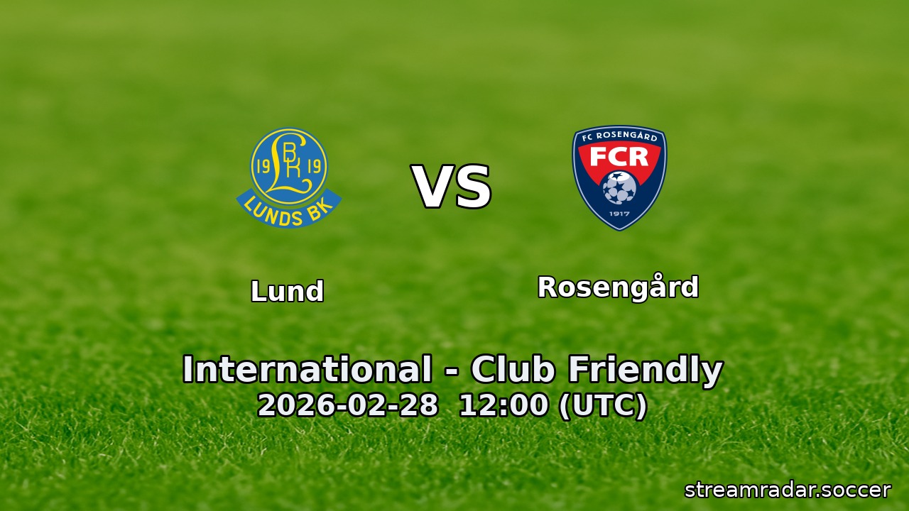 Lund vs Rosengård