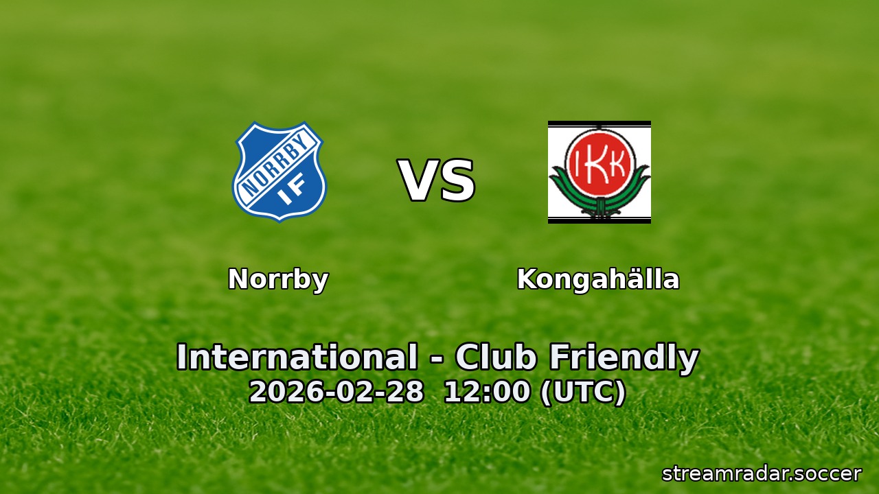 Norrby vs Kongahälla