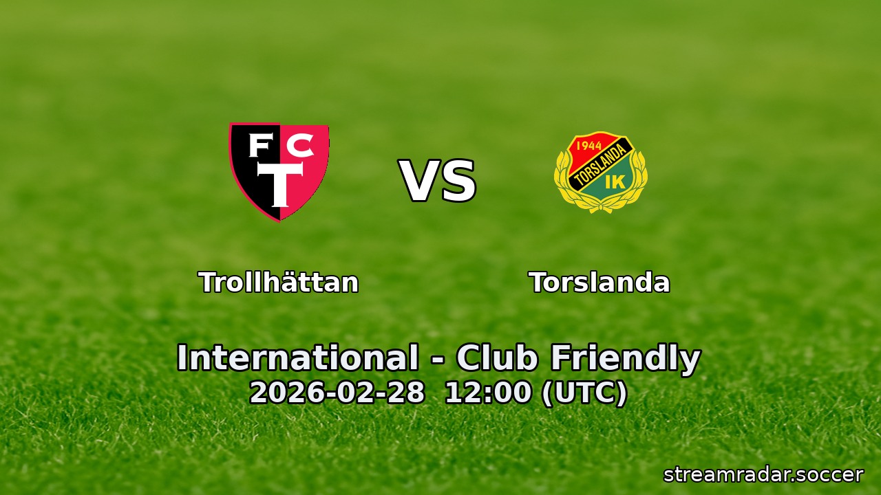 Trollhättan vs Torslanda