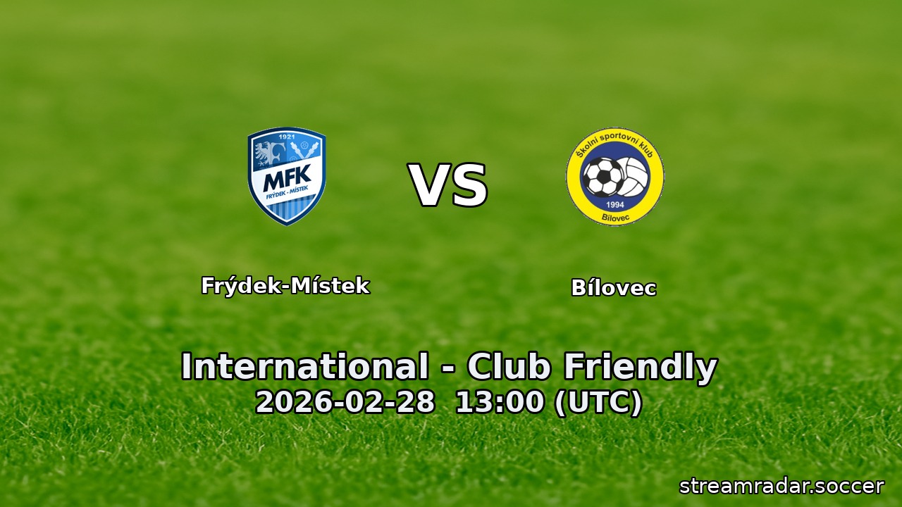 Frýdek-Místek vs Bílovec