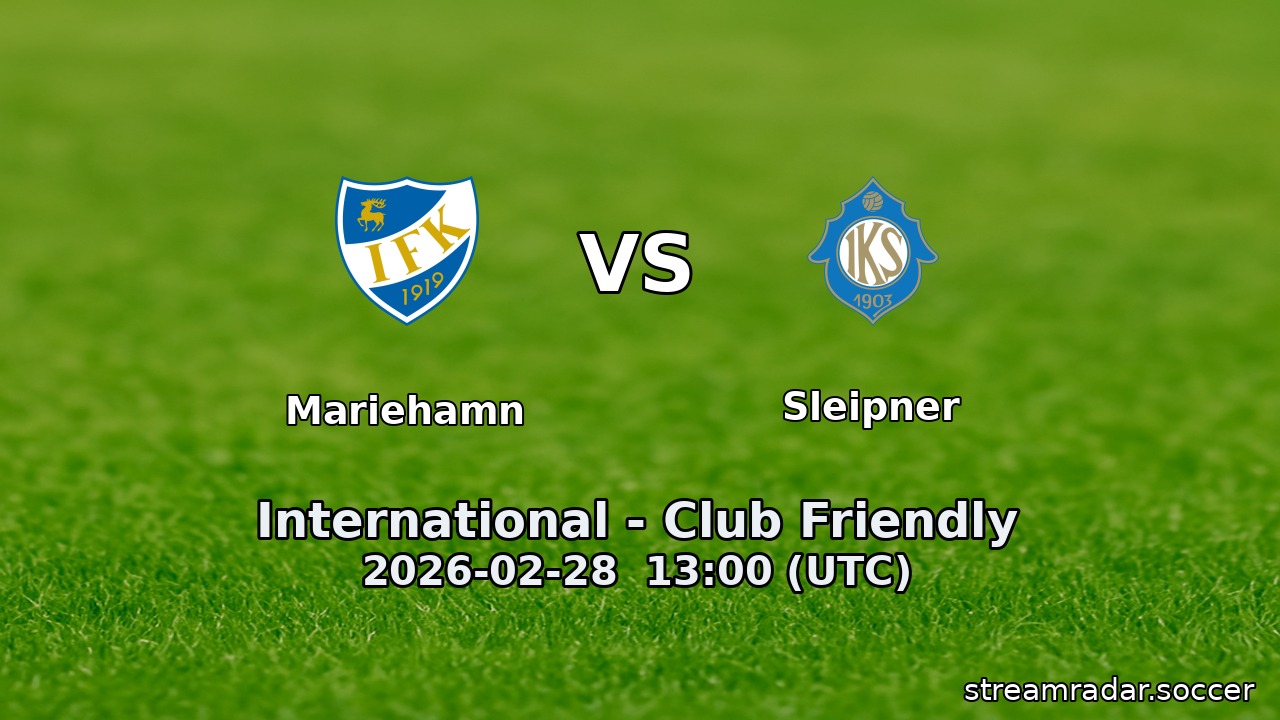 Mariehamn vs Sleipner