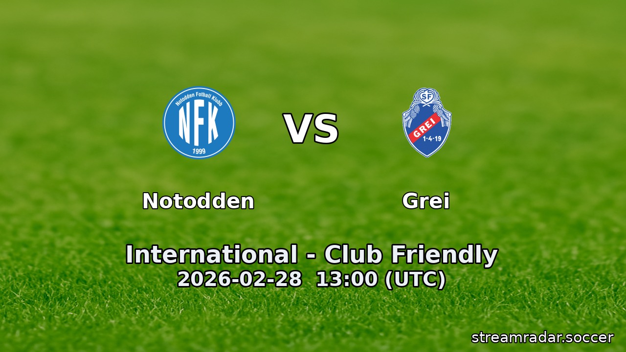 Notodden vs Grei
