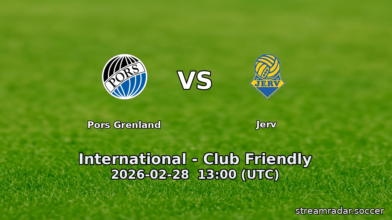 Pors Grenland vs Jerv