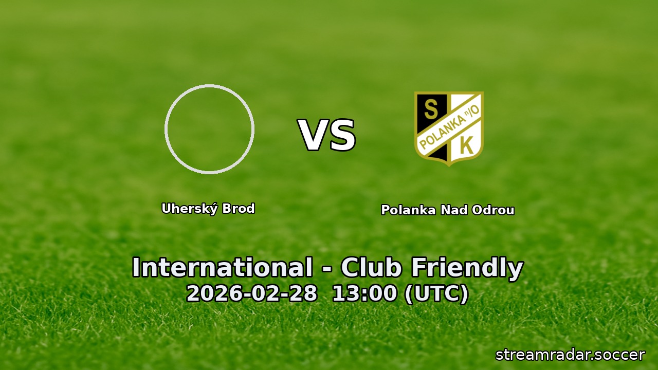 Uherský Brod vs Polanka Nad Odrou