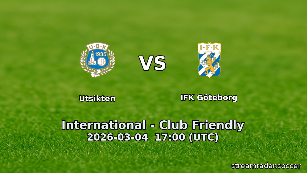 Utsikten vs IFK Göteborg