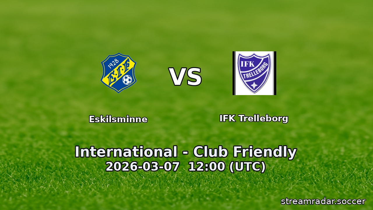 Eskilsminne vs IFK Trelleborg