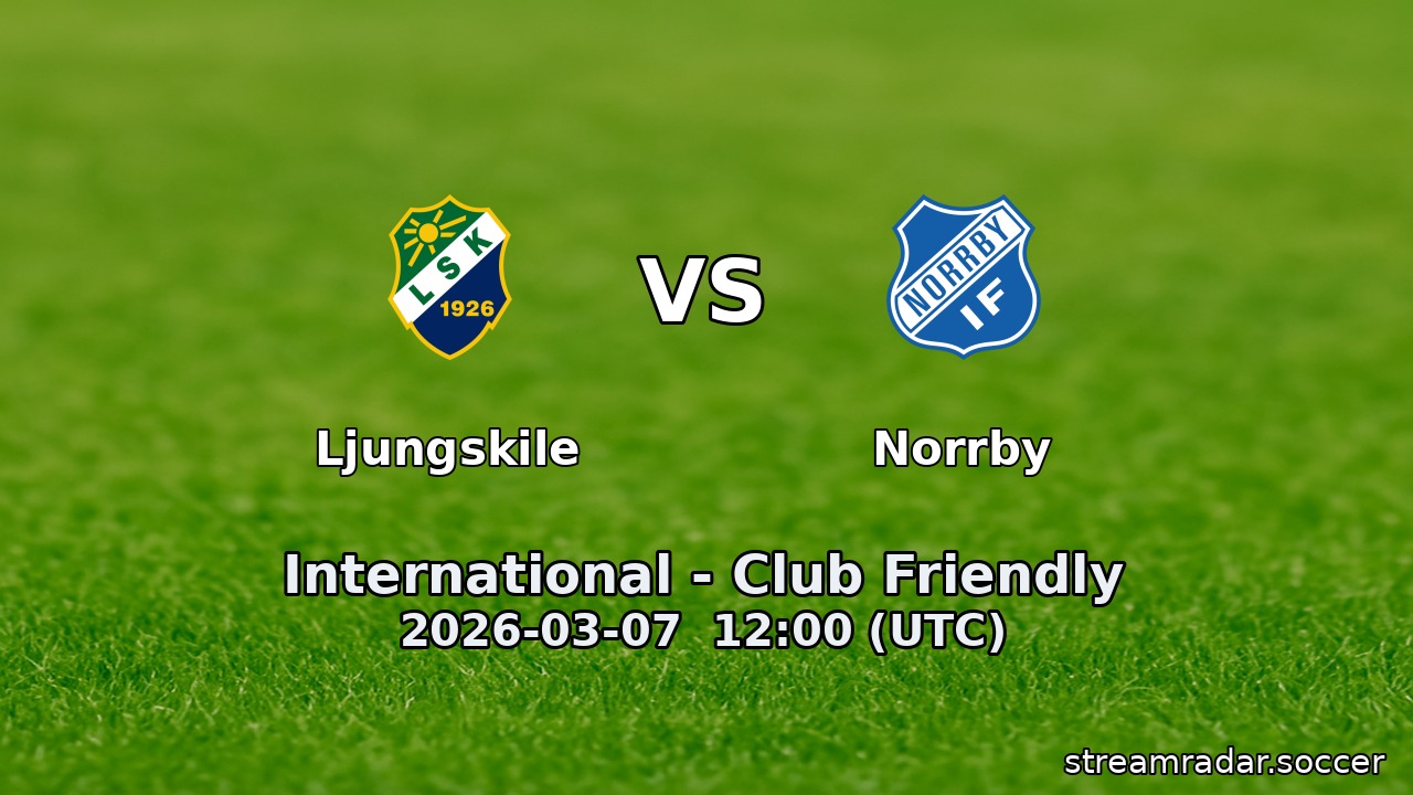 Ljungskile vs Norrby