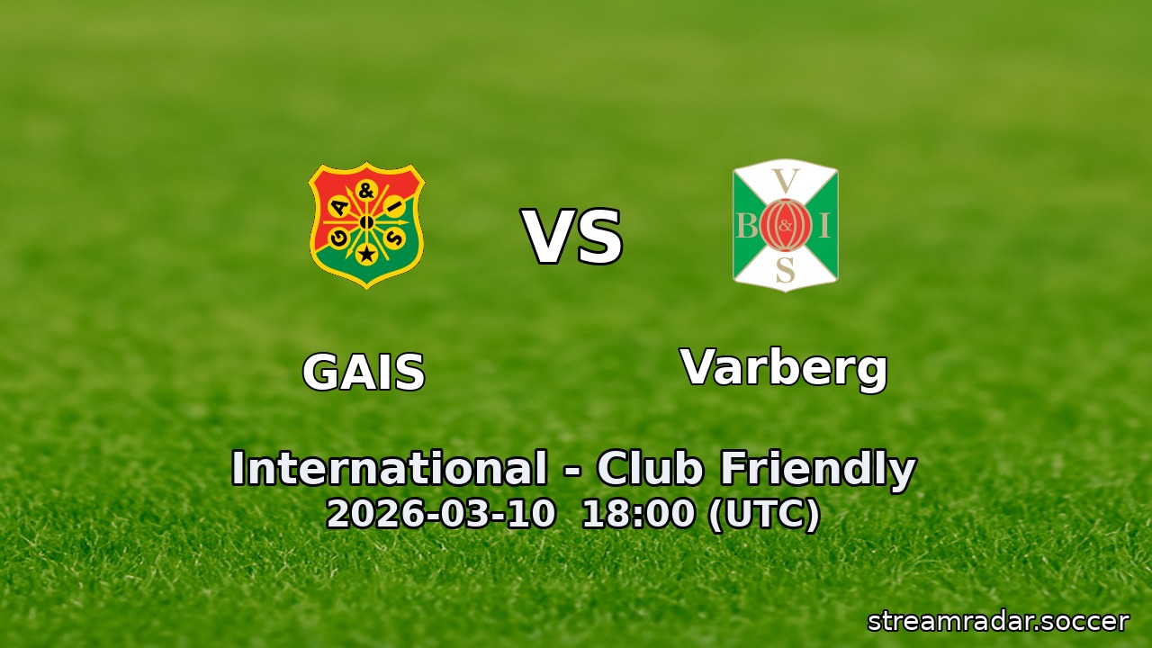 GAIS vs Varberg