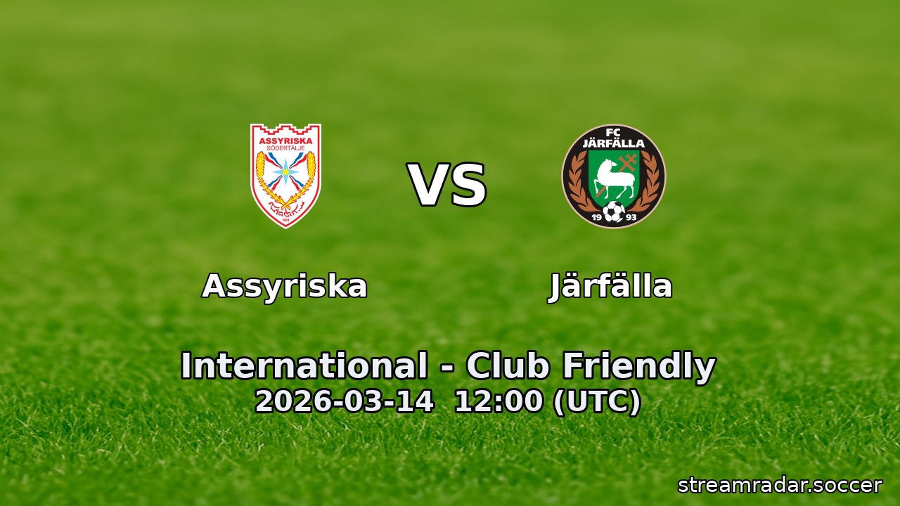 Assyriska vs Järfälla
