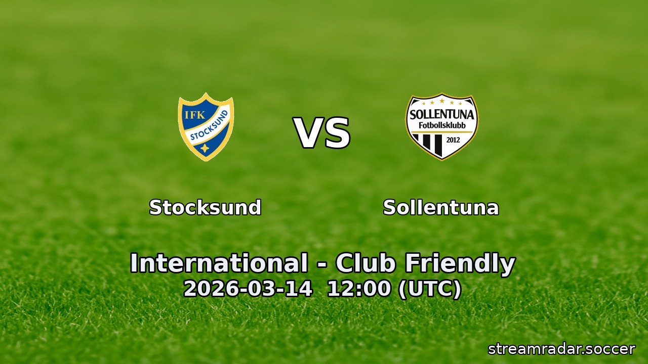 Stocksund vs Sollentuna