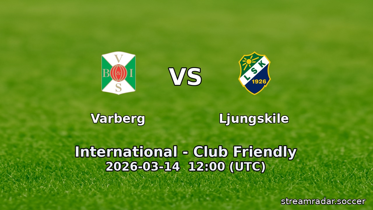 Varberg vs Ljungskile