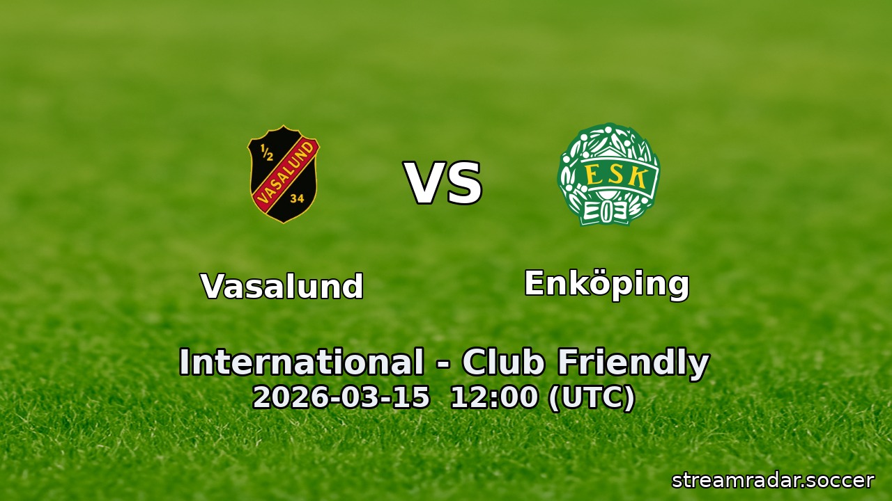 Vasalund vs Enköping