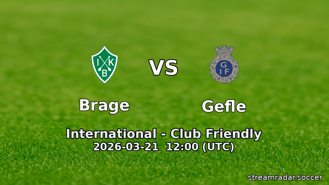 Brage vs Gefle