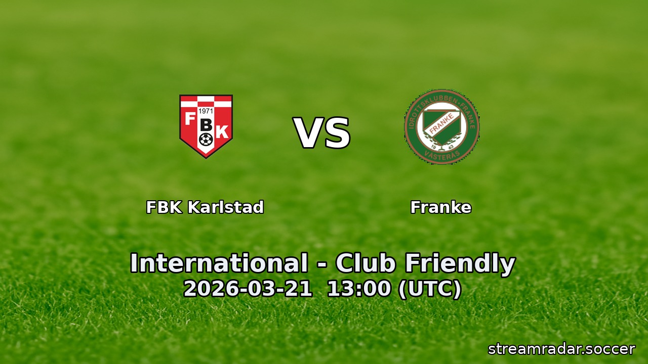 FBK Karlstad vs Franke