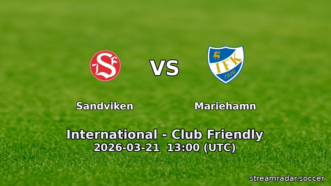 Sandviken vs Mariehamn