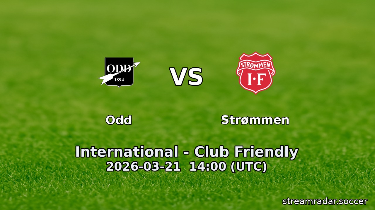 Odd vs Strømmen
