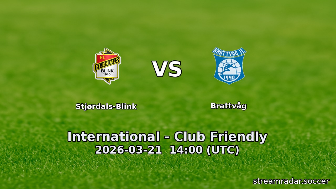 Stjørdals-Blink vs Brattvåg