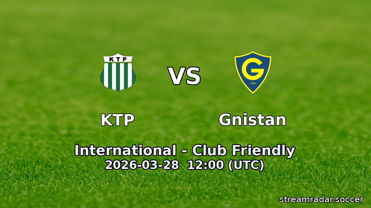KTP vs Gnistan